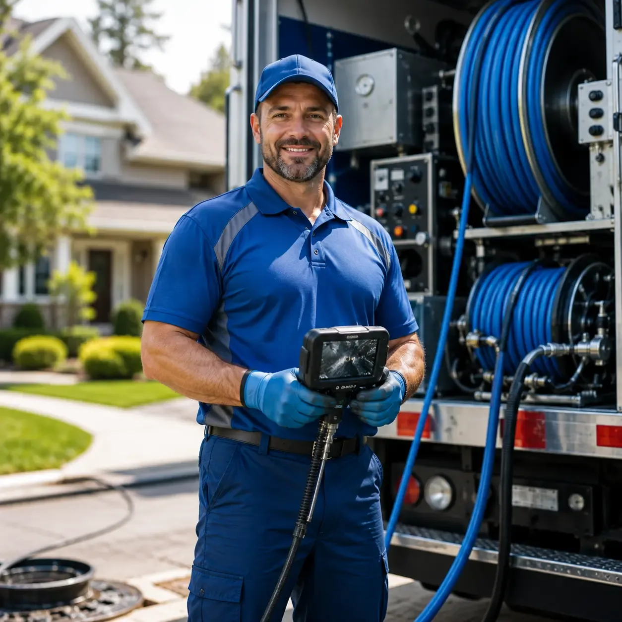 Local outdoor drain cleaning specialists in Forest Hill, MD